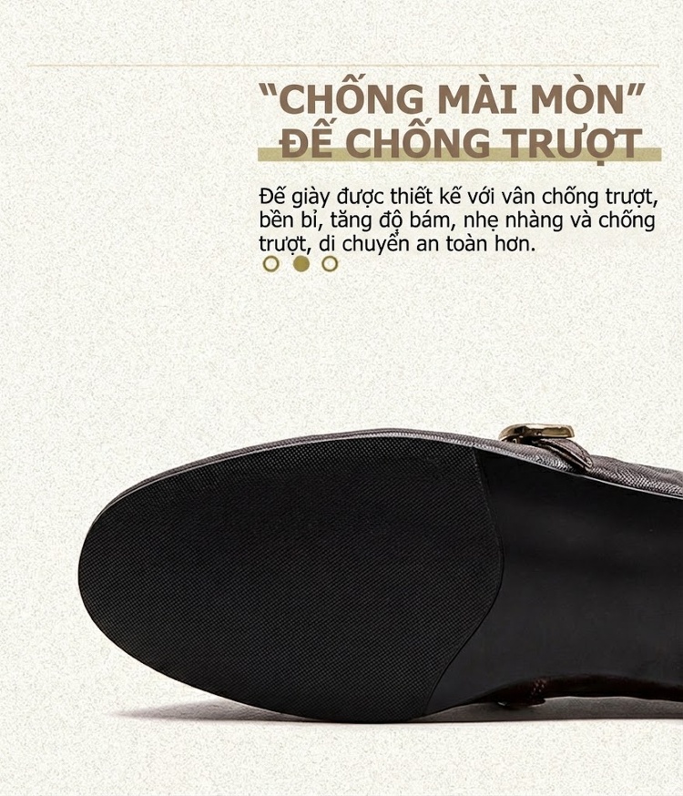 Giày Búp Bê Nữ Mũi Nhọn Quai Ngang Chiều Cao Đế Khoảng 1cm Phong Cách Retro Màu Đen, Nâu chi tiết 4