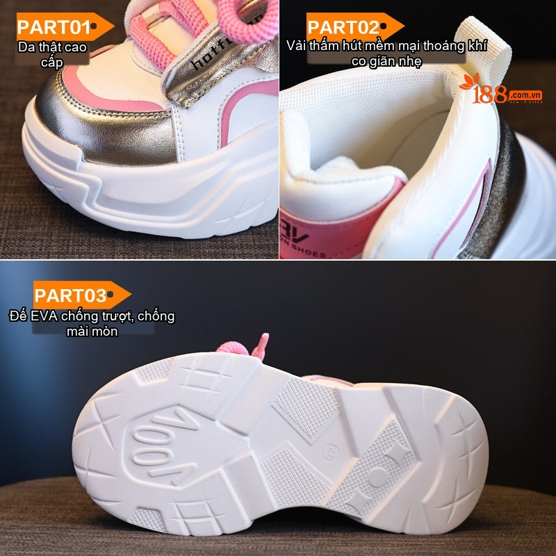 Giày Cao Cổ Nữ Đế Dày Chiều Cao Đế 7cm Phong Cách Ulzzang Màu Trắng, Hồng, Đen, Xanh...