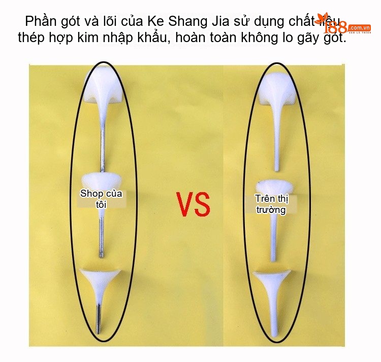 Giày Cao Gót Hở Bên Da Bóng Chiều Cao Đế Khoảng 12cm Mũi Nhọn Gót Nhọn Màu Đỏ, Tím chi tiết 2