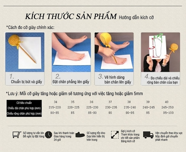 Giày Cao Gót Nữ Da Bóng Quai Cài Khóa, Hở Mũi Chiều Cao Đế 20cm Màu Đen chi tiết 12