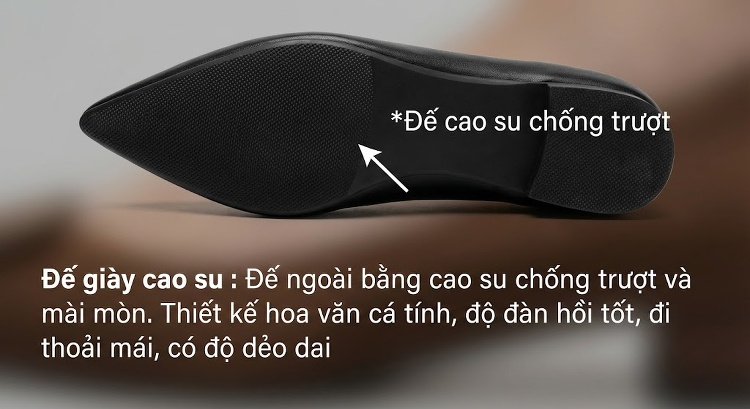 Giày Cao Gót Nữ Da Cừu Gót Nhọn Chiều Cao Đế Khoảng 7cm Họa Tiết Houndstooth Đính Hạt Châu Màu Đen, Trắng chi tiết 10
