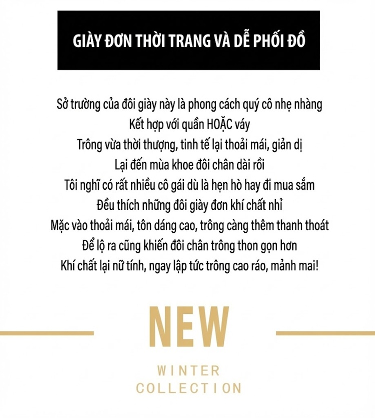 Giày Cao Gót Nữ Da Cừu Mũi Nhọn Chiều Cao Đế Khoảng 7cm Đính Đá và Ngọc Trai Màu Trắng, Đen chi tiết 2