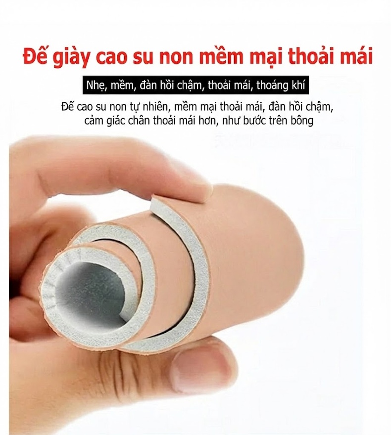 Giày Cao Gót Nữ Da Thật Mũi Nhọn Chiều Cao Đế Khoảng 7cm Quai Ngang Công Sở Màu Đen, Trắng chi tiết 4