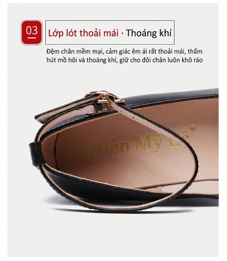Giày Cao Gót Nữ Đế Xuồng Quai Hậu Chiều Cao Đế Khoảng 15cm Da Bóng Màu Đen, Trắng, Đỏ, Vàng... chi tiết 8