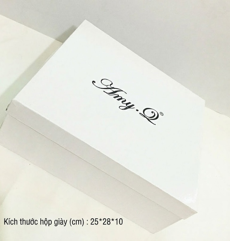 Giày Cao Gót Nữ Hở Mũi Da Bóng Chiều Cao Đế Khoảng 8cm Màu Kem, Cam, Xanh Lá, Vàng Đồng... chi tiết 21