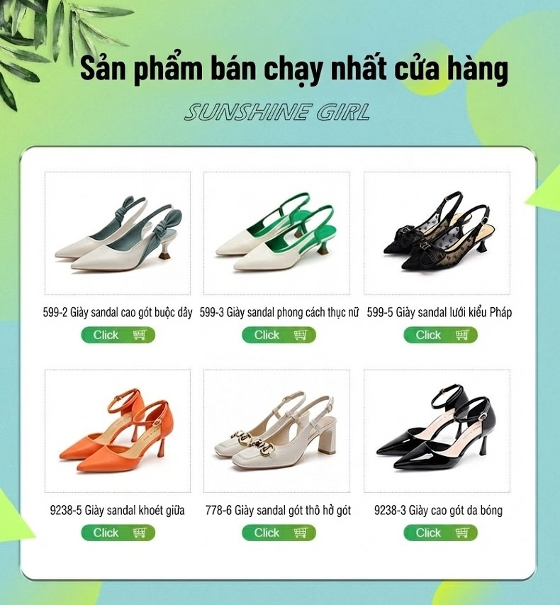 Giày Cao Gót Nữ Mũi Nhọn Da Bóng Chiều Cao Đế Khoảng 3cm Phong Cách Hàn Quốc Màu Đen, Kem, Nude chi tiết 1