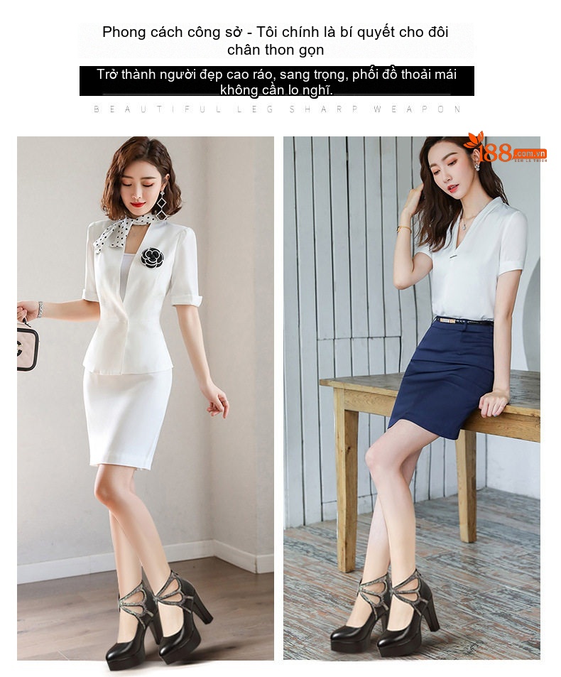 Giày Cao Gót Nữ Mũi Nhọn Đế Xuồng Chiều Cao Đế Khoảng 10cm Quai Họa Tiết Màu Đen chi tiết 2