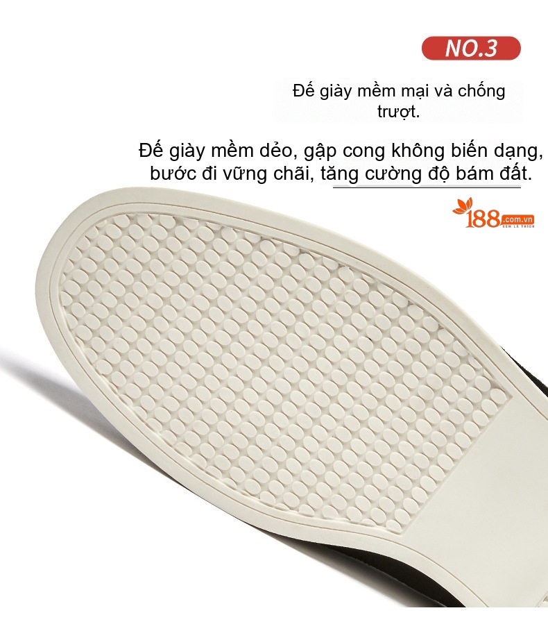 Giày Derby Nam Da Thật Da Mờ Buộc Dây Chiều Cao Đế Khoảng 3cm Màu Nâu, Đen chi tiết 8