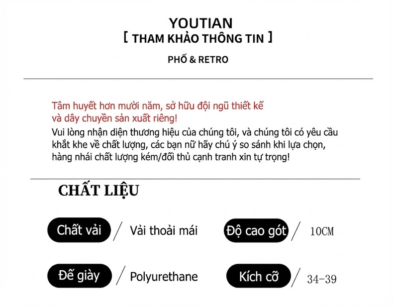 Giày Loafer Nữ Đế Cao 8cm Da Bóng Tăng Chiều Cao Màu Đen, Nâu chi tiết 4