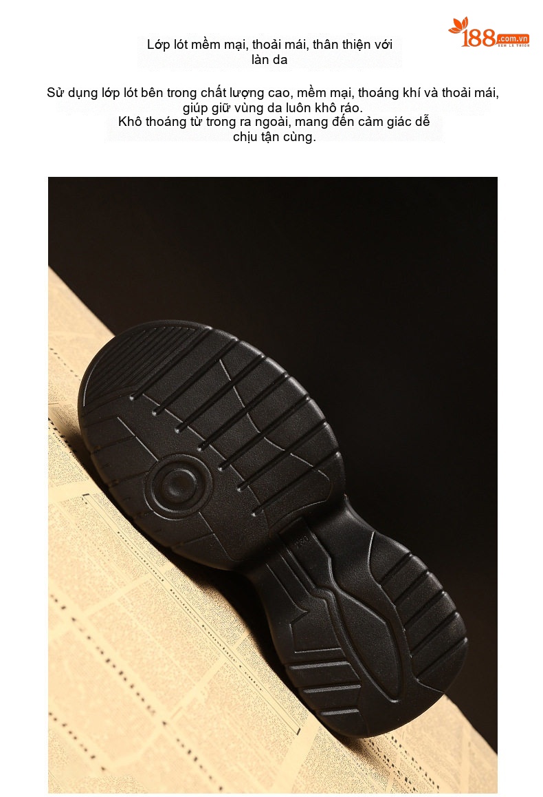Giày Loafer Nữ Đế Cao 8cm Da Bóng Tăng Chiều Cao Màu Đen, Nâu chi tiết 8