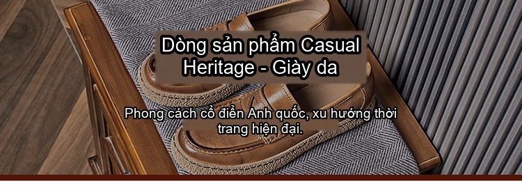 Giày Lười Nam Da Bò Chiều Cao Đế Khoảng 3cm Màu Đen, Nâu, Vàng chi tiết 1
