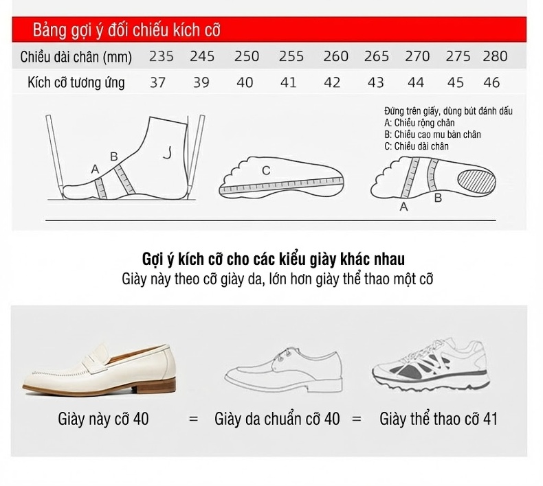 Giày Lười Nam Da Bò Mềm Mại Thoáng Khí Chiều Cao Đế Khoảng 3cm Màu Trắng Kem chi tiết 7