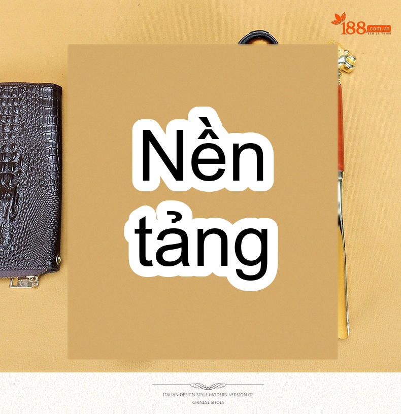 Giày Lười Nam Da Bò Mũi Nhọn Chiều Cao Đế Khoảng 3cm Màu Đen, Nâu, Đỏ chi tiết 11