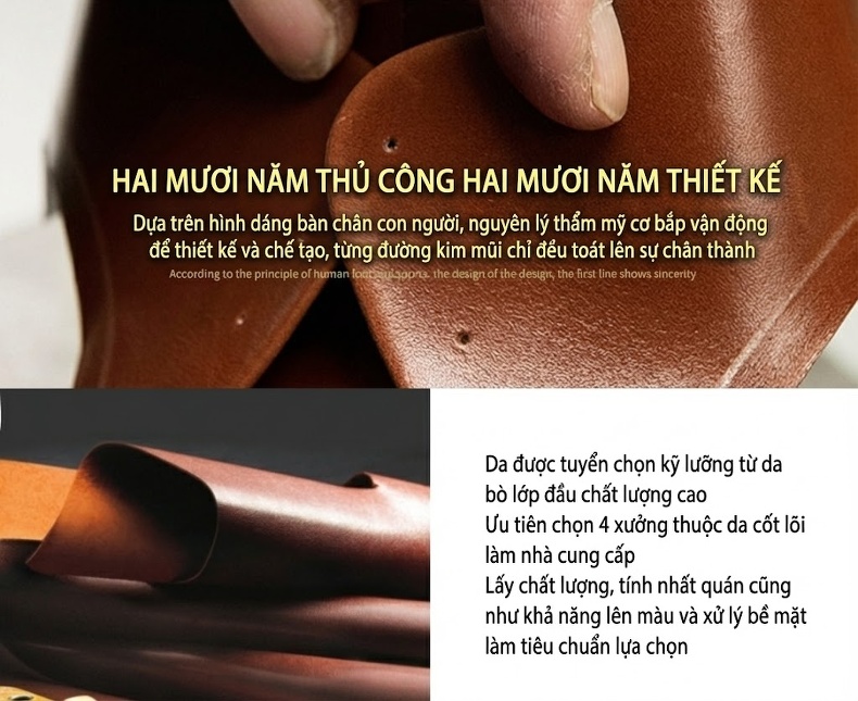Giày Lười Nam Da Bò Mũi Nhọn Chiều Cao Đế Khoảng 3cm Màu Đen, Nâu chi tiết 17