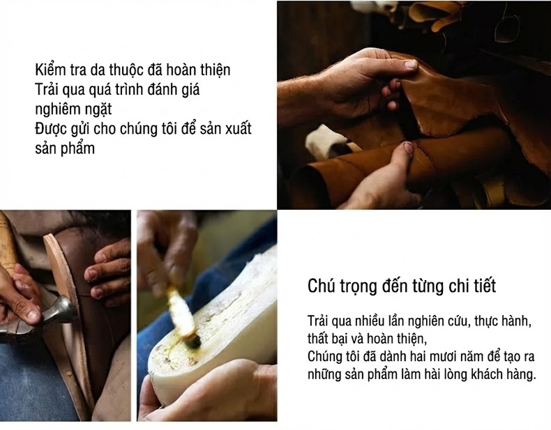 Giày Lười Nam Da Bóng Chiều Cao Đế Khoảng 3cm Màu Đen, Nâu chi tiết 21