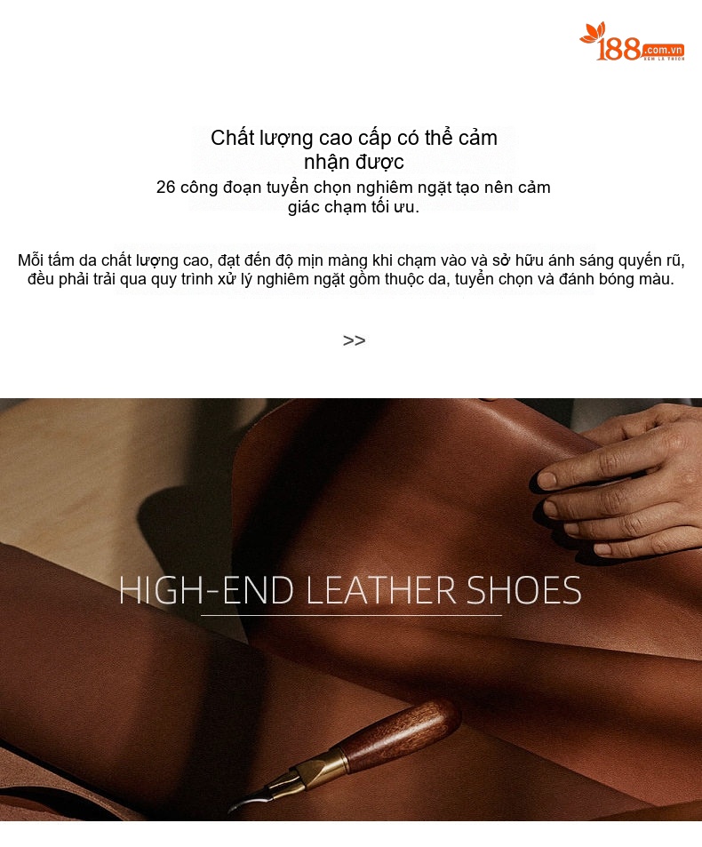 Giày Lười Nam Da Bóng Chiều Cao Đế Khoảng 3cm Thiết Kế Tua Rua Phong Cách Anh Màu Đen, Nâu chi tiết 6