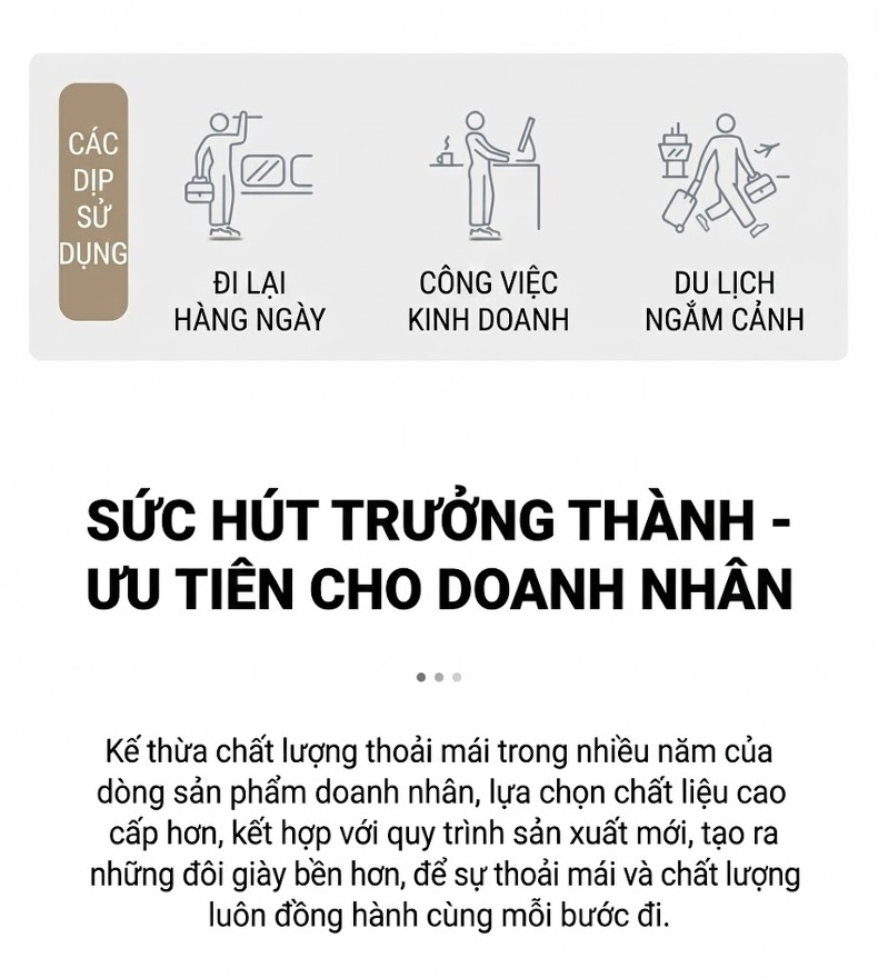 Giày Lười Nam Da Bóng Mũi Nhọn Chiều Cao Đế Khoảng 3cm Màu Đen, Nâu chi tiết 2