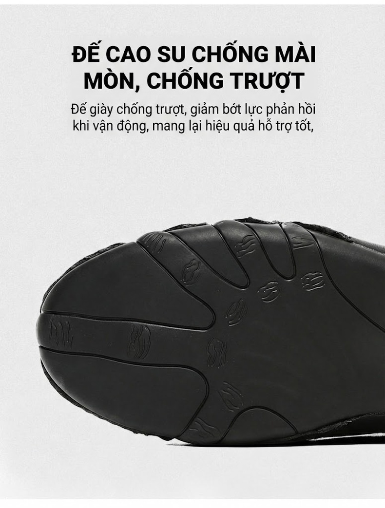 Giày Martin Cao Cổ Nam Da Bóng Chiều Cao Đế Khoảng 3cm Màu Đen, Xám, Xanh chi tiết 8