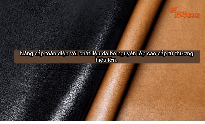 Giày Martin Nam Da Bò Cổ Cao Buộc Dây Chiều Cao Đế Khoảng 5cm Màu Nâu, Đen chi tiết 1