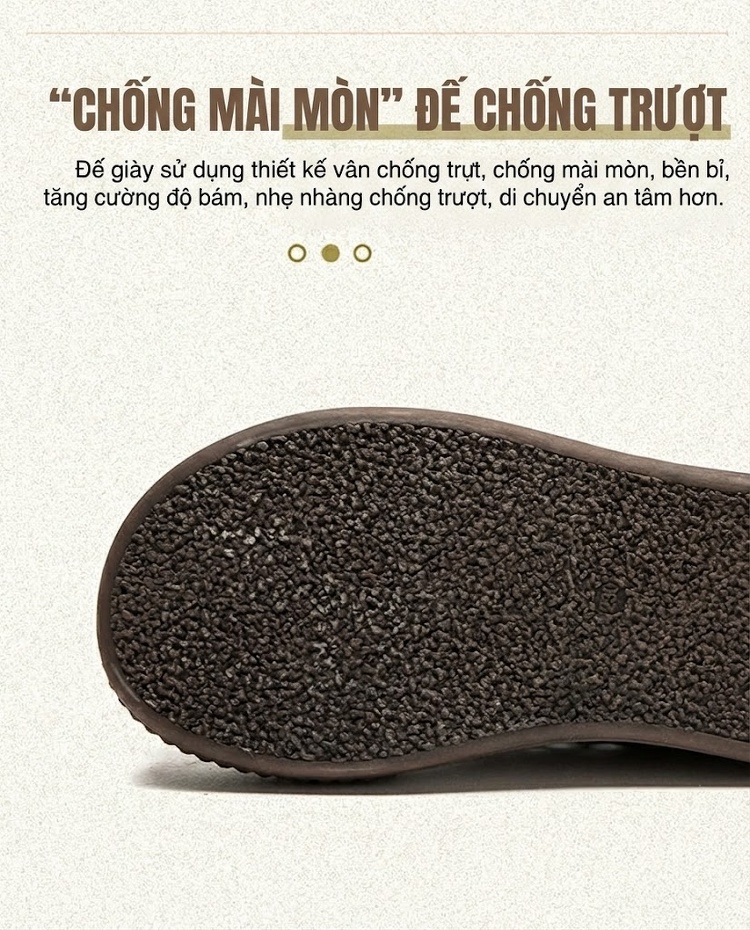 Giày Martin Nữ Da Bò Cổ Cao Dây Buộc Lưới Thoáng Khí Chiều Cao Đế Khoảng 4cm Màu Nâu chi tiết 5