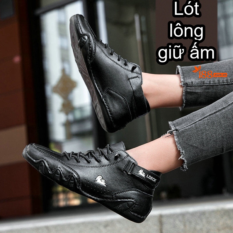 G8008 đen (da thật cộng với nhung)