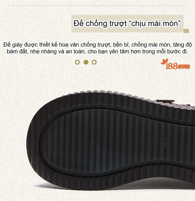 Giày Mary Jane Nữ Da Bóng Quai Cài Phong Cách Vintage Chiều Cao Đế Khoảng 5cm Màu Đen, Nâu chi tiết 4