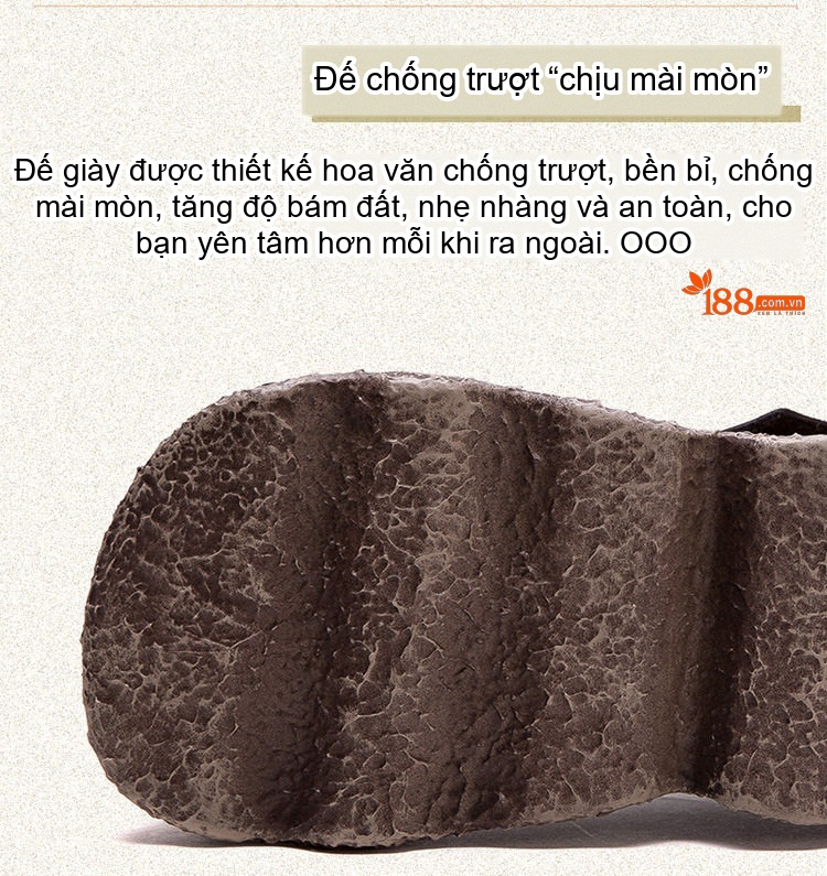Giày Mary Jane Nữ Da Bóng Quai Dán Phong Cách Retro Chiều Cao Đế Khoảng 4cm Màu Đen, Nâu chi tiết 5