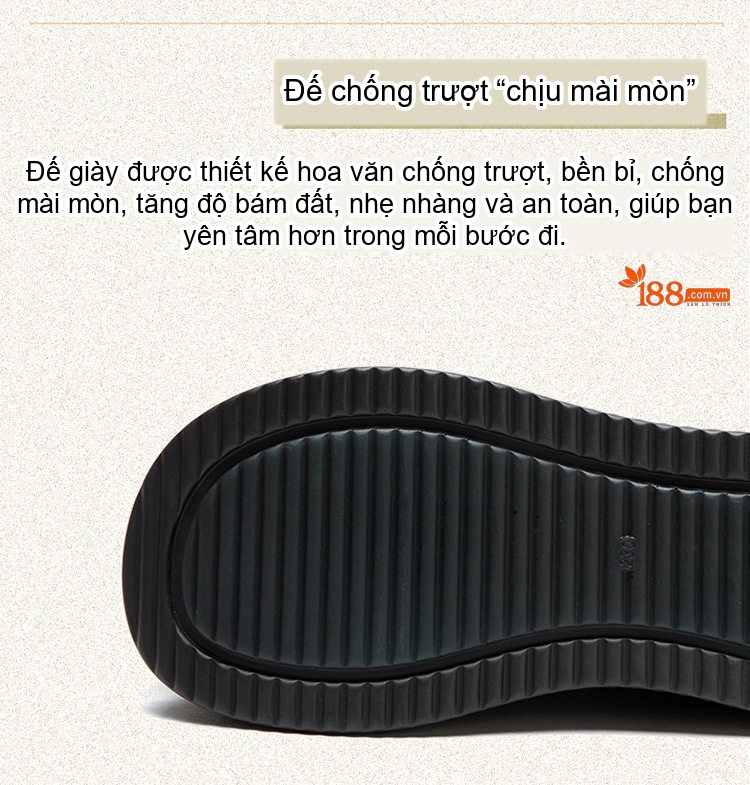 Giày Nữ Cổ Thấp Phong Cách Retro Đế Bánh Mì Chiều Cao Đế Khoảng 4cm Màu Đen, Đỏ, Nâu, Xanh Lá chi tiết 6