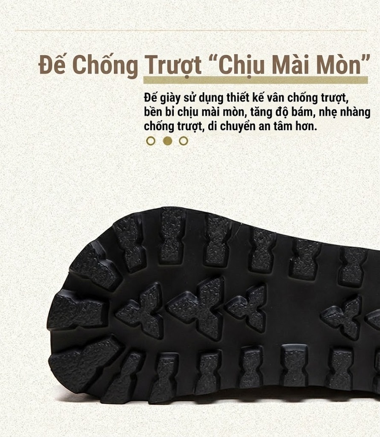 Giày Oxford Nữ Da Bò Tăng Chiều Cao Đế Khoảng 3.5cm Màu Nâu, Đen, Xanh Lá chi tiết 4