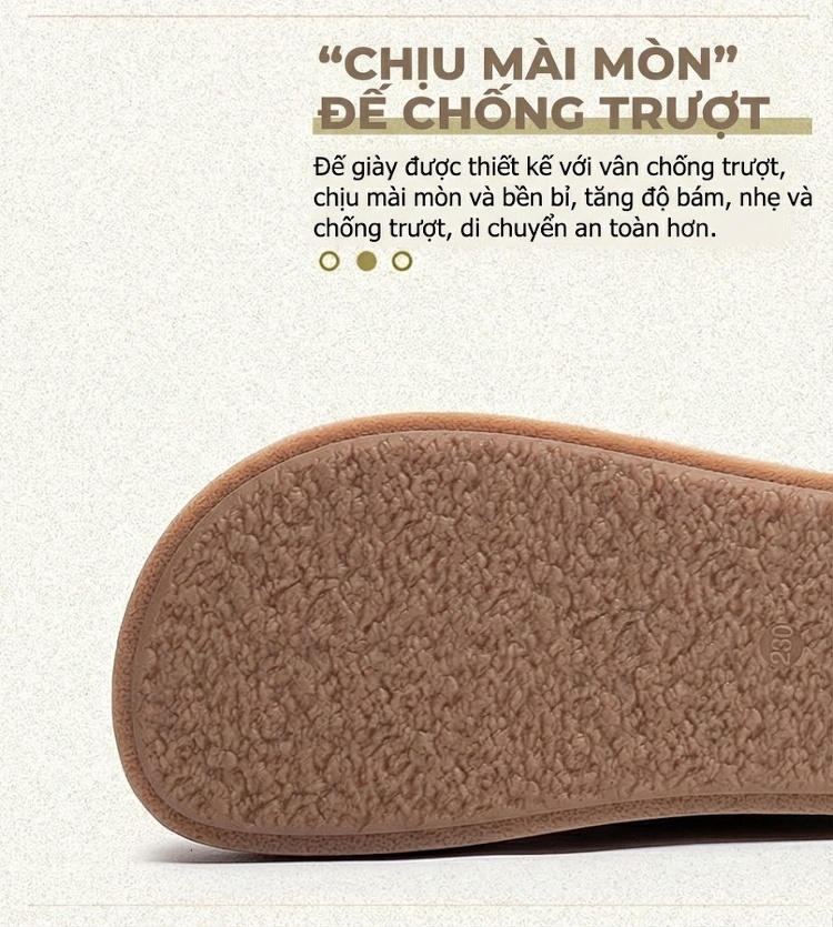 Giày Oxford Nữ Da Mờ Đế Dày Phong Cách Retro Chiều Cao Đế Khoảng 3cm Màu Nâu, Kem, Đỏ chi tiết 4