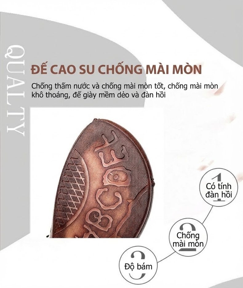 Giày Boots Nữ Cao Cổ Da Bò Lỗ Thoáng Khí Buộc Dây Đế Cao 3cm - 4cm Màu Nâu, Đen chi tiết 17