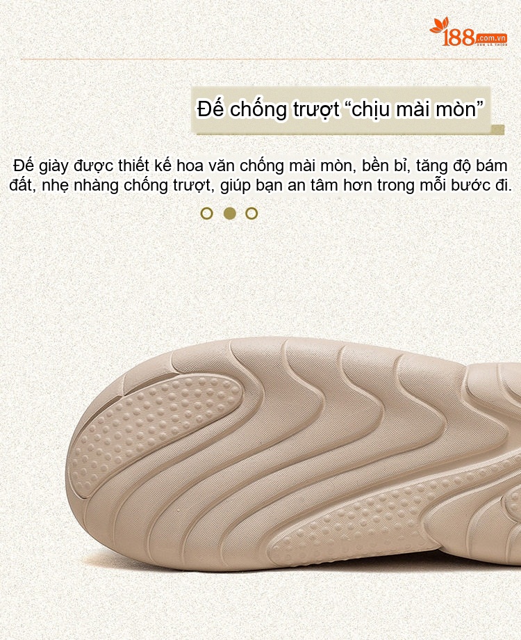 Giày Sandal Nữ Cao Cổ Da Bò Lỗ Thoáng Khí Đế Cao 4cm - 5cm Màu Kem, Đen, Nâu, Xanh... chi tiết 5