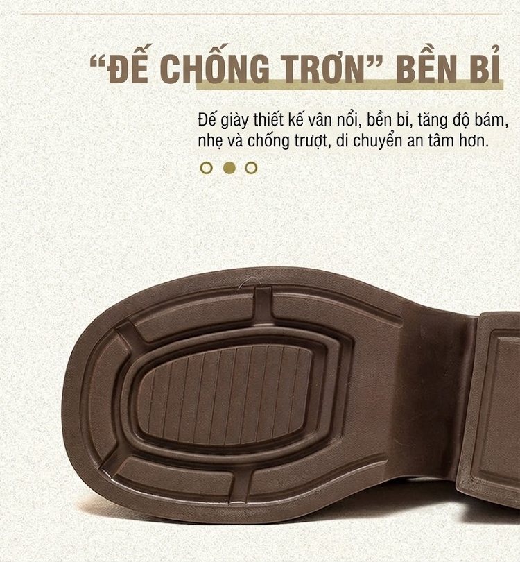 Giày Sandal Cao Gót Nữ Da Bò Lỗ Thoáng Khí Buộc Dây Đế Cao 5cm - 6cm Màu Be, Nâu, Đen, Xanh Lá chi tiết 6