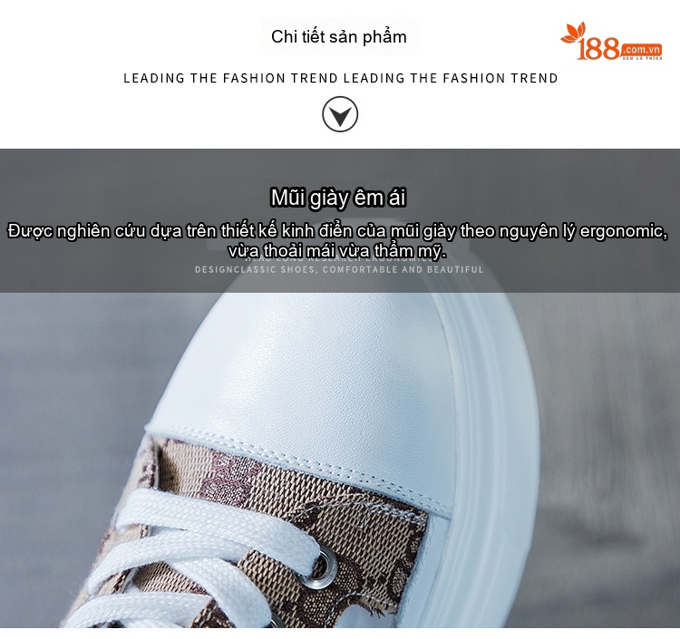 Giày Sandal Nữ Quai Dây Da Phối Vải Bố Họa Tiết Đế Cao 9cm Màu Trắng, Be chi tiết 5