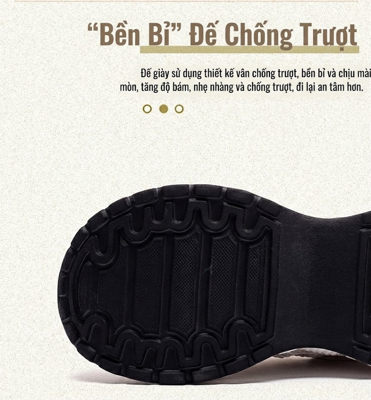 Giày Sneaker Nữ Da Bò Đế Bánh Mì Chiều Cao Đế Khoảng 5cm Màu Trắng, Đen chi tiết 5