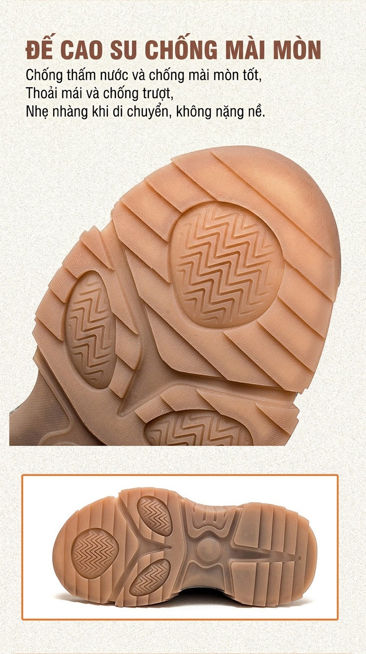 Giày Sneaker Nữ Da Bò Kiểu Dáng Thời Trang Chiều Cao Đế Khoảng 5cm Màu Xám, Nâu, Đen, Tím... chi tiết 4