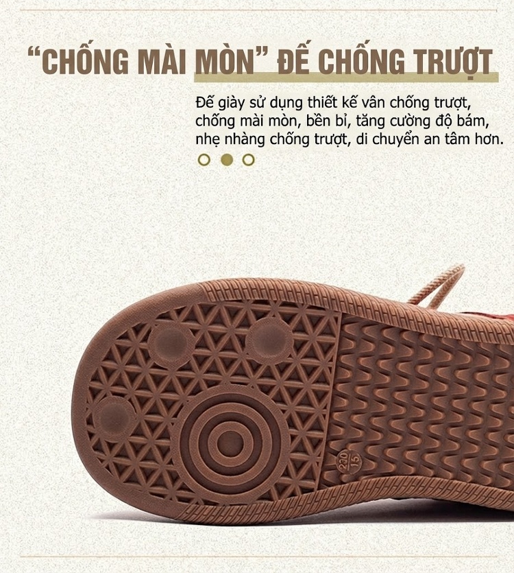 Giày Sneaker Nữ Da Mờ Buộc Dây Chiều Cao Đế Khoảng 2cm Phong Cách Retro Màu Nâu, Đỏ, Trắng, Xanh... chi tiết 4