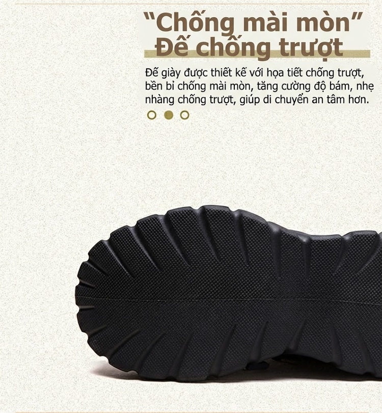 Giày Sneaker Nữ Đế Bánh Mì Da Mờ Chiều Cao Đế Khoảng 6cm Màu Nâu, Đỏ, Xanh Lá, Đen chi tiết 5