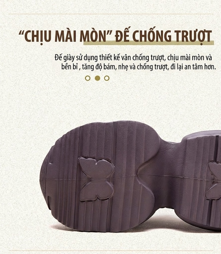 Giày Sneaker Nữ Đế Bánh Mì Phối Màu Phong Cách Retro Chiều Cao Đế Khoảng 5cm Màu Xám, Tím chi tiết 5