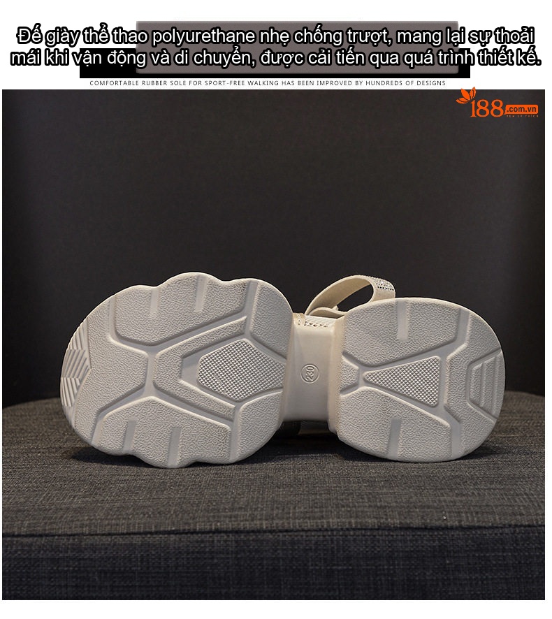 Giày Sneaker Nữ Đế Dày Chiều Cao 8cm Phong Cách Thời Trang Màu Trắng, Kem chi tiết 21