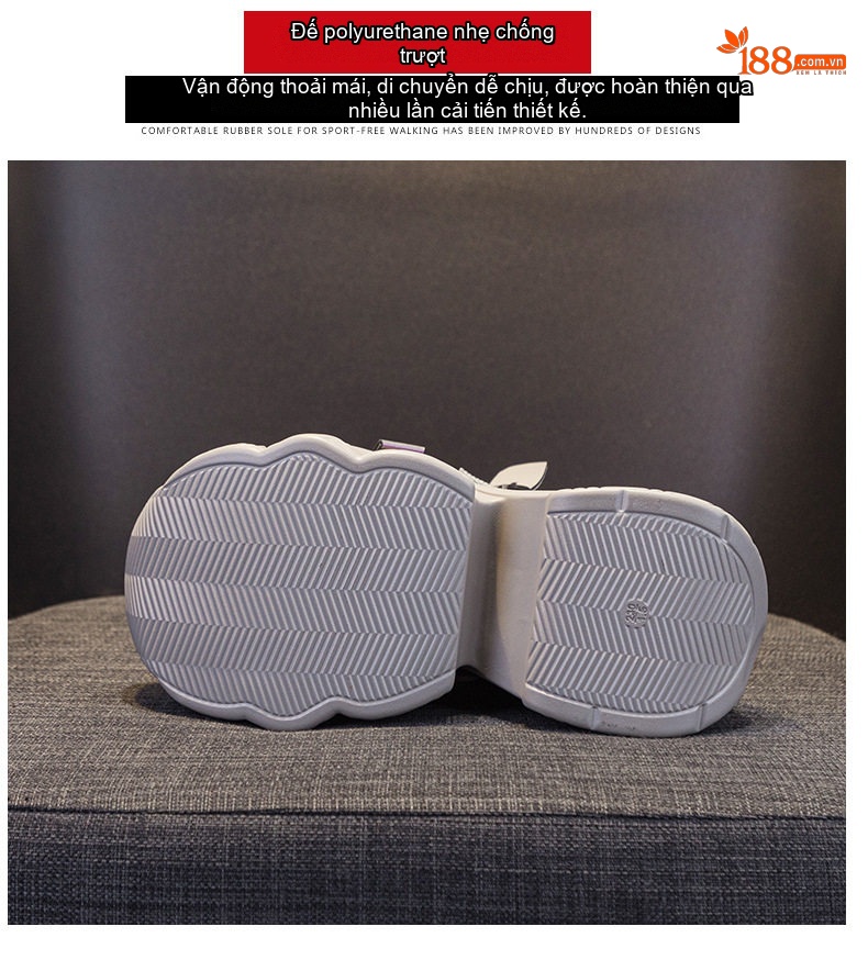 Giày Sneaker Nữ Đế Dày Dặn Chiều Cao 8cm Phong Cách Thời Trang Có Dây Màu Xám, Đen, Nâu chi tiết 10