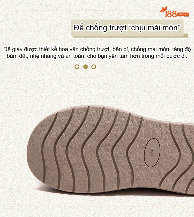 Giày Sneaker Nữ Đế Dày Phối Màu Chiều Cao Đế Khoảng 4cm chi tiết 5