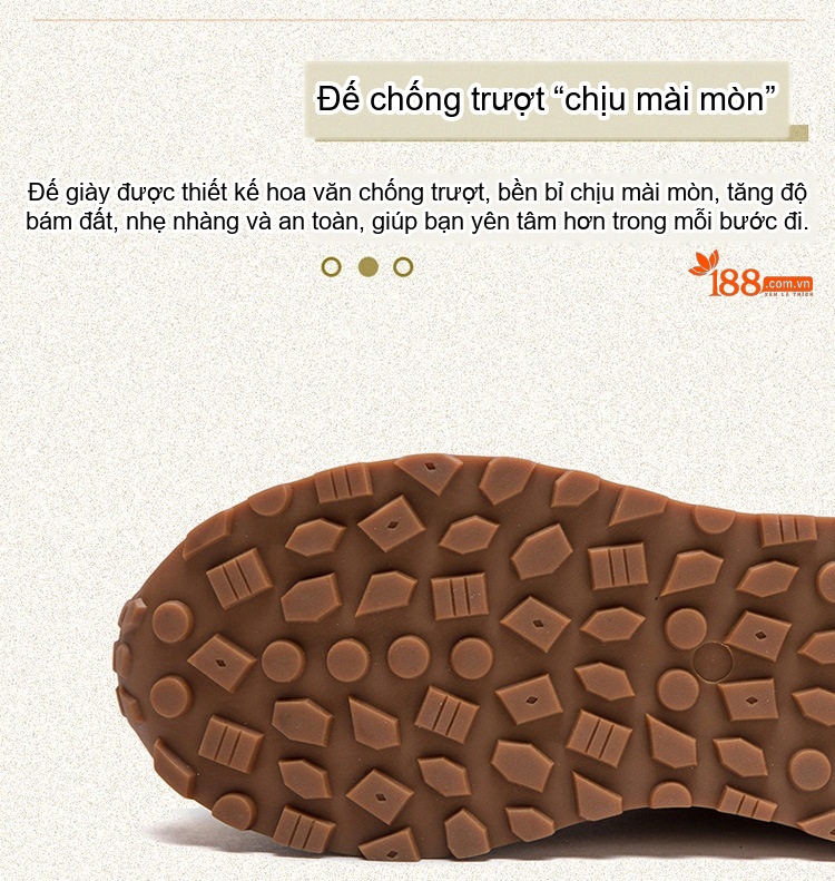 Giày Sneaker Nữ Đế Dày Phối Màu Phong Cách Retro Chiều Cao Đế Khoảng 4cm Màu Đỏ, Nâu, Be, Trắng... chi tiết 4