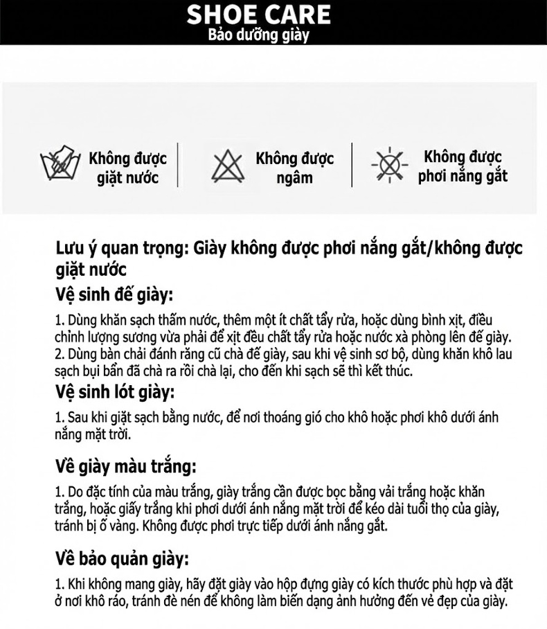 Giày Sneaker Nữ Đế Dày Phong Cách Ulzzang Chiều Cao Đế Khoảng 6cm Màu Trắng, Kem, Đen chi tiết 32
