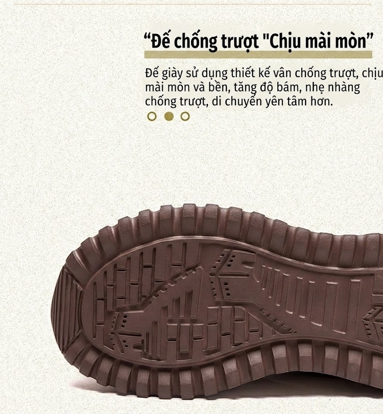 Giày Sneaker Nữ Phối Màu Đế Bằng Buộc Dây Chiều Cao Đế Khoảng 4cm Màu Be, Đỏ Rượu chi tiết 4