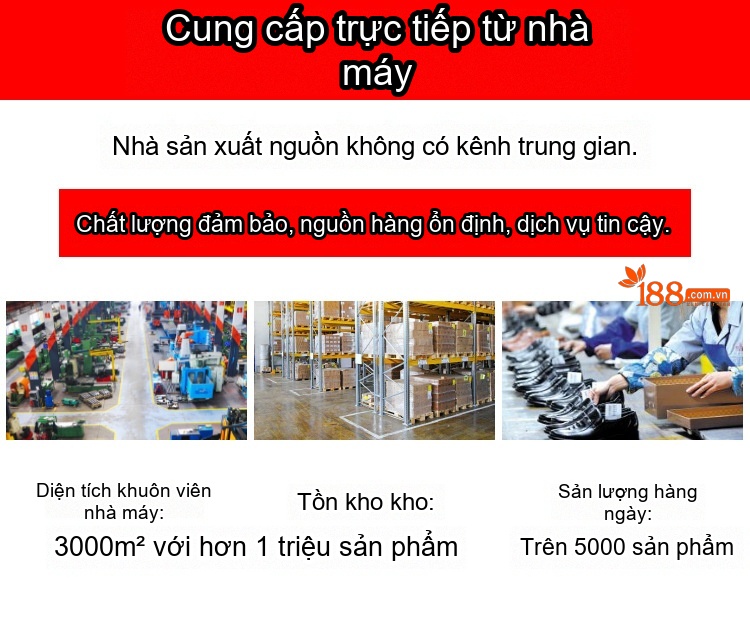 Giày Tây Ba Mảnh Nam Da Bò Chiều Cao Đế Khoảng 3cm Màu Đen, Nâu chi tiết 1