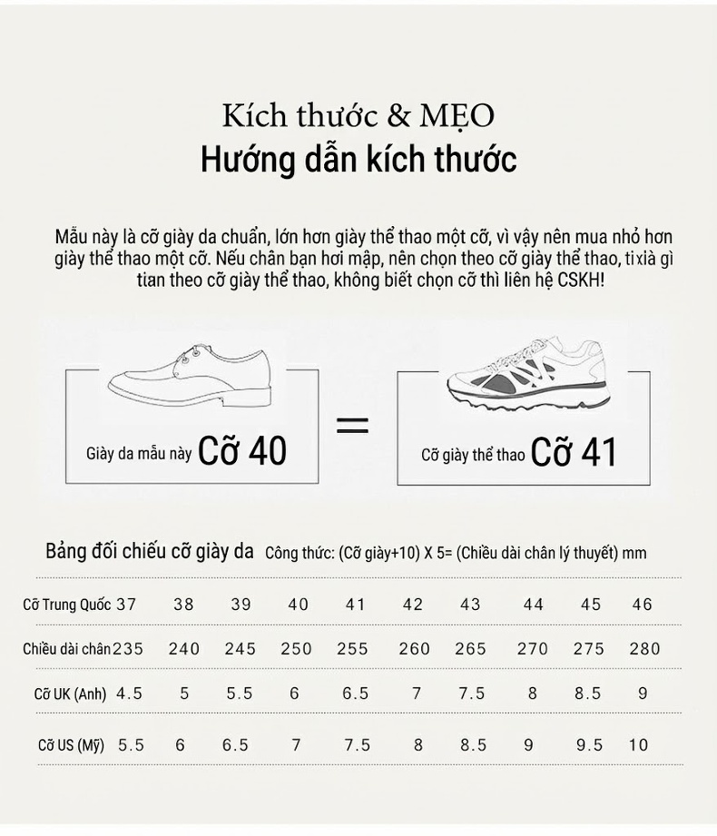 Giày Tây Brogue Nam Da Thật Chiều Cao Đế Khoảng 3cm Màu Đen, Nâu chi tiết 16