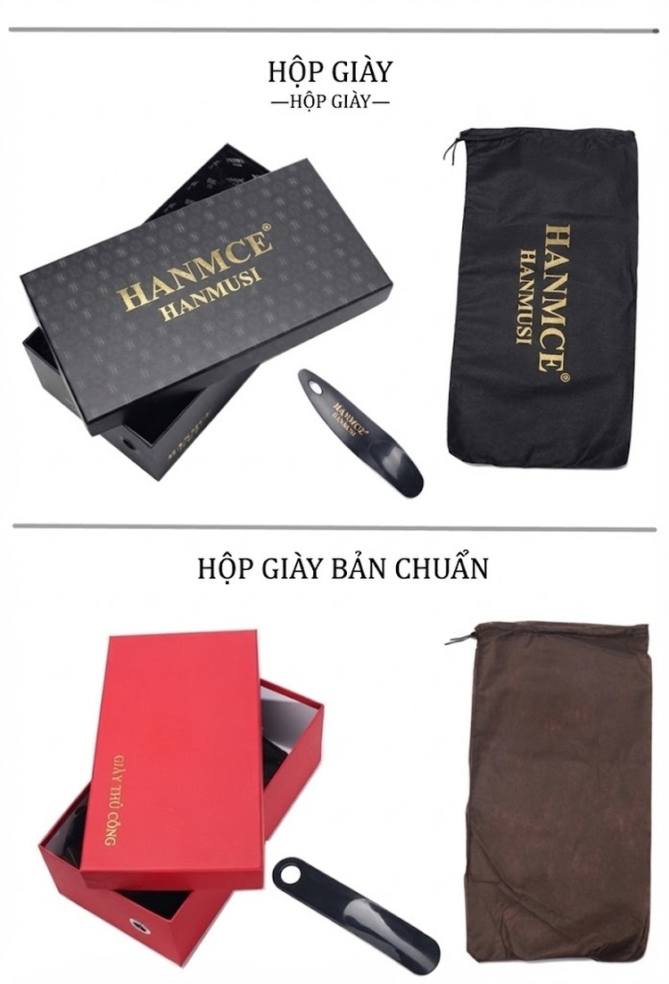 Giày Tây Buộc Dây Nam Brogue Da Bóng Chiều Cao Đế Khoảng 3cm Màu Đen, Nâu chi tiết 5