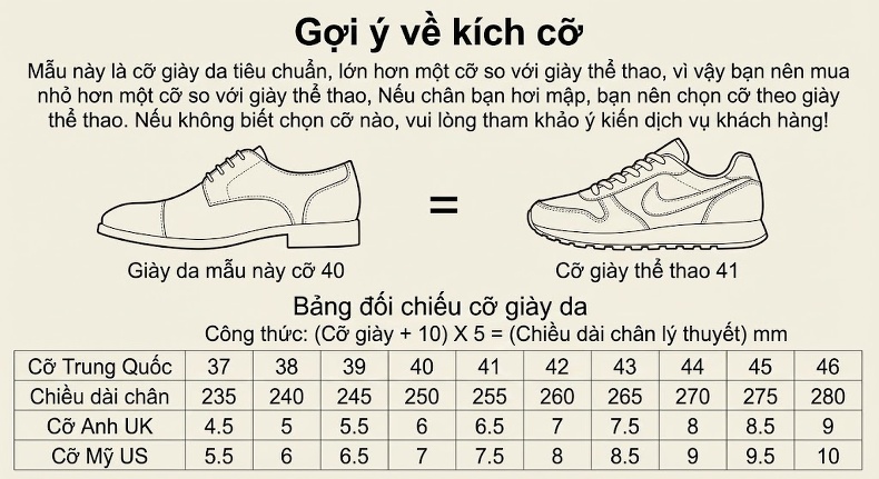 Giày Tây Buộc Dây Nam Da Bò Cao Cấp Chiều Cao Đế Khoảng 3cm Phong Cách Anh Quốc Màu Đen, Nâu chi tiết 18