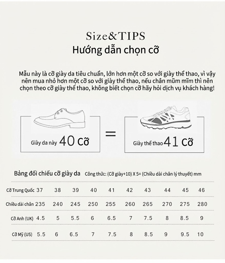 Giày Tây Buộc Dây Nam Da Bò Chiều Cao Đế Khoảng 3cm Màu Đen, Nâu chi tiết 19